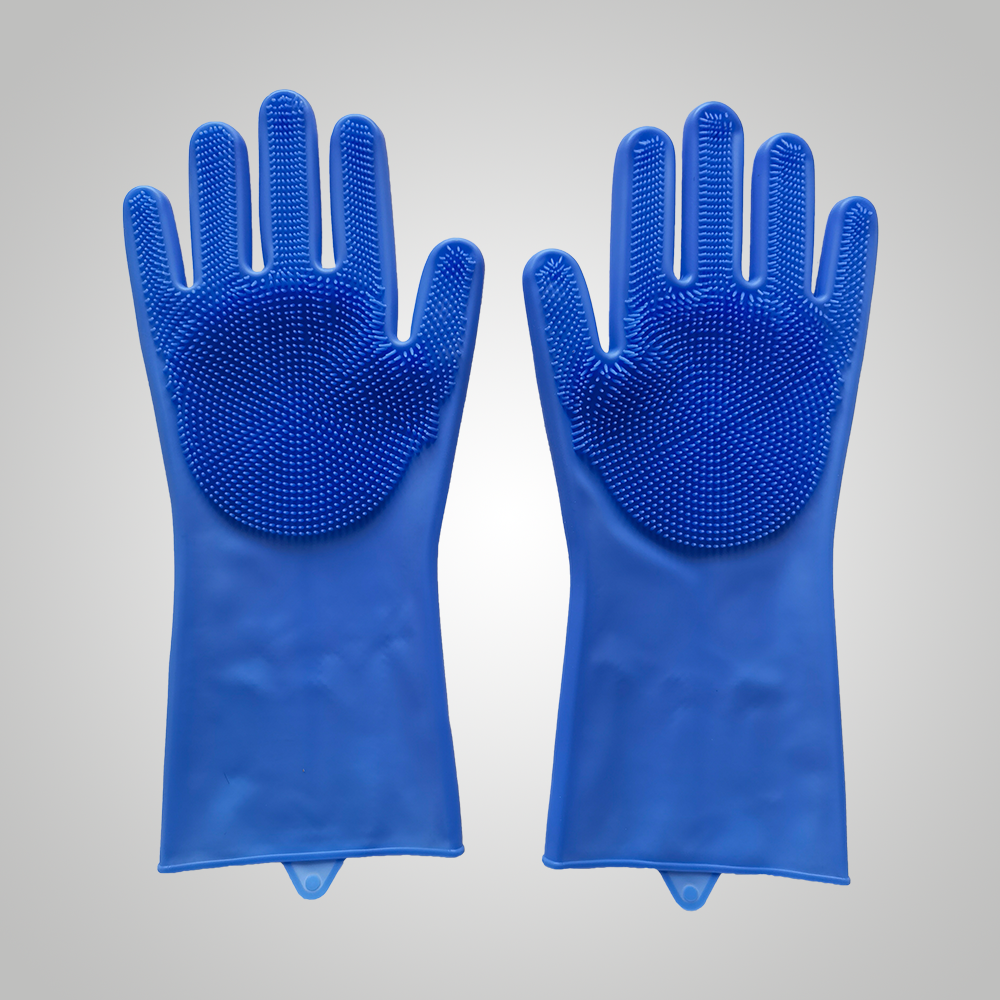 Shabbos Scrub Gloves by Kosher Innovations™ color Blue