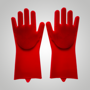 Shabbos Scrub Gloves by Kosher Innovations™ color Red