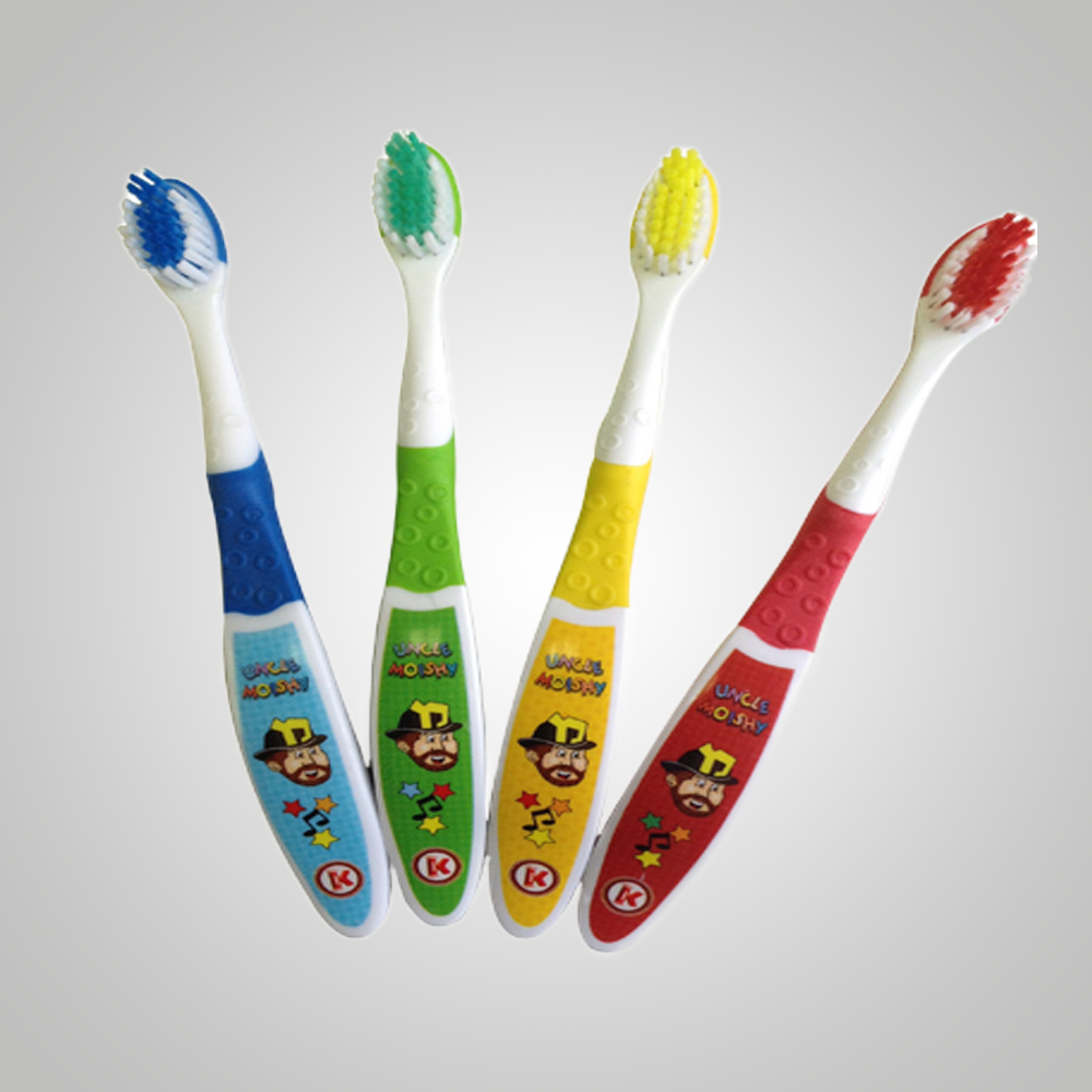 Uncle Moishy™ Weekday Toothbrushes 4-pack