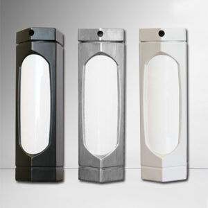 KosherLamp™ MAX, the classic colors black, white and the Brushed Steel