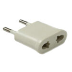 Plug Adapter come with KosherLamp™ 360 brand Shabbos Lamp package.