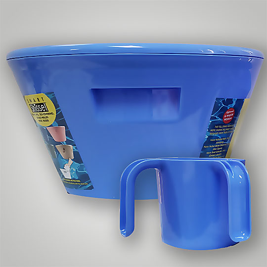 Kosher Innovations Smart Shissel™ Blue includes matching cup