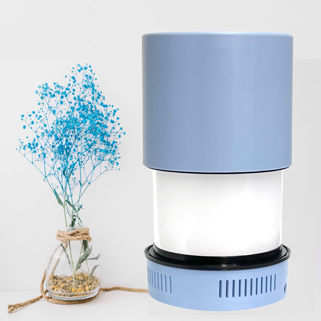 KosherLamp™ 360 Brand Shabbos Lamp, color Sky Blue Lamp