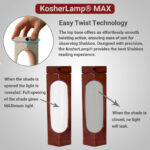 KosherLamp® MAX Cherry Wood