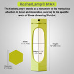 KosherLamp® MAX Green Dimension