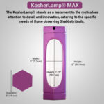 KosherLamp® MAX Purple Dimension