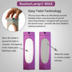 KosherLamp® MAX Purple