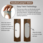 KosherLamp® MAX Brown Marble